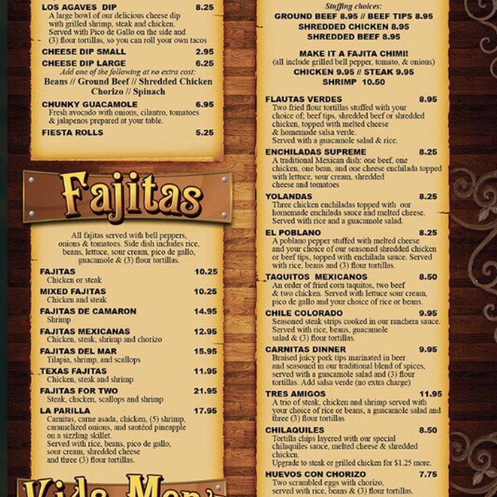 Los Agaves - Menu - Mexican Near Me - South Charleston, West Virginia Los Agaves - Menu - Mexican Near Me - South Charleston, West Virginia