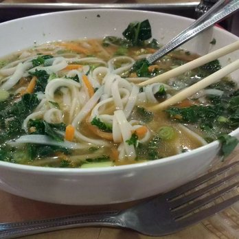 CoreLife Eatery - Spicy ginger beef broth bowl 12.03.16 - New American Near Me - Strongsville, Ohio