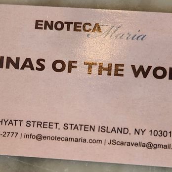 Enoteca Maria - Italian Near Me - Staten Island, New York