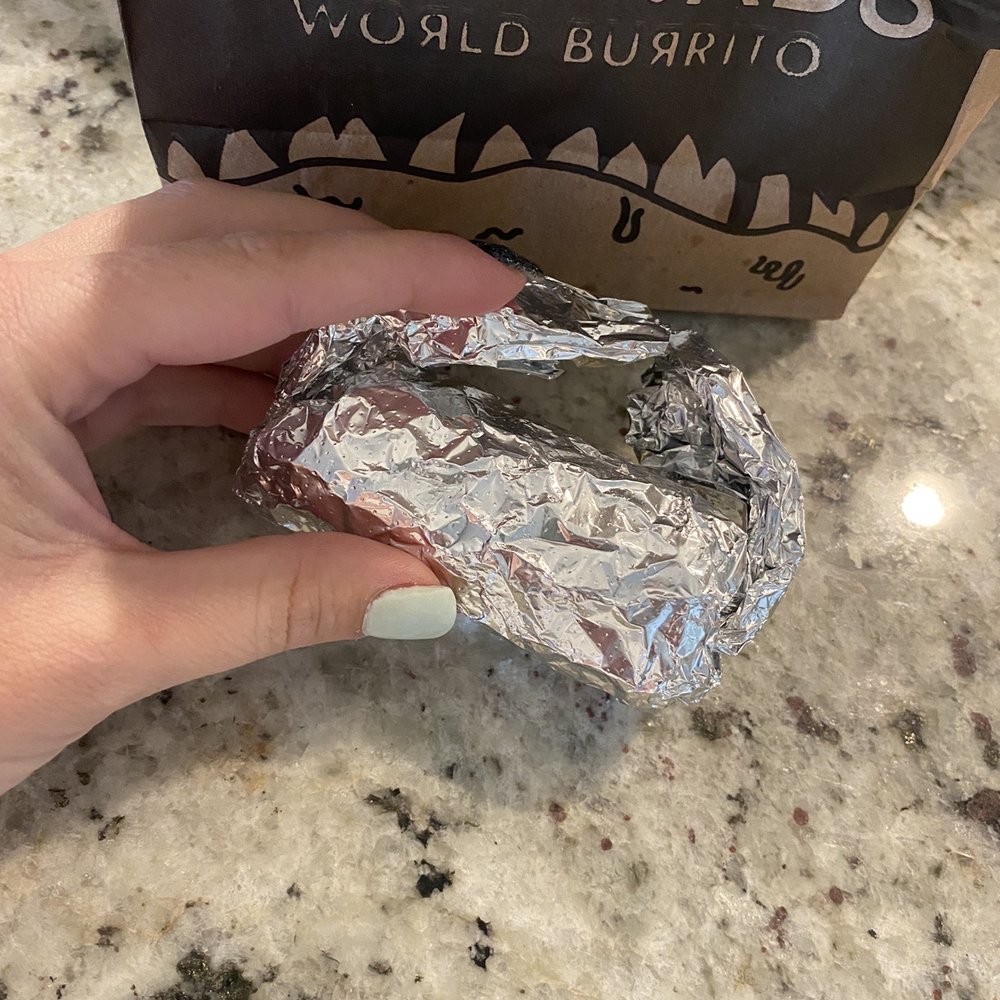 Kids Seasoned Chicken Burrito