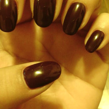 Dazzle Hair & Nail Spa - Purple/red color i think she said number 132 or 32. Only $25 and amazing work :) very clean! - Nail Salons Near Me - Van Nuys, California Dazzle Hair & Nail Spa - Purple/red color i think she said number 132 or 32. Only $25 and amazing work :) very clean! - Nail Salons Near Me - Van Nuys, California