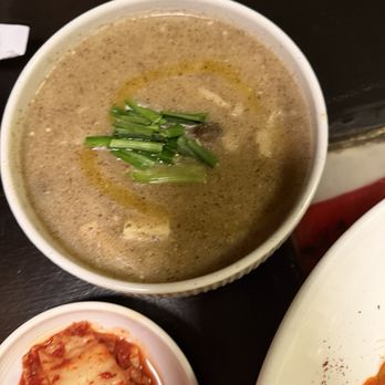 DA O’N - Perilla Seeds Mushroom Porridge - Korean Near Me - Houston, Texas