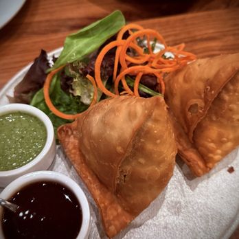 Bollywood Bistro - Vegetable Samosa - Indian Near Me - Fairfax, Virginia Bollywood Bistro - Vegetable Samosa - Indian Near Me - Fairfax, Virginia