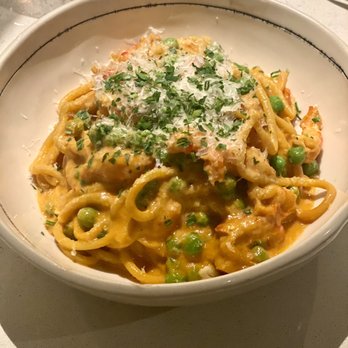 Riel - Crawfish pasta - New American Near Me - Houston, Texas Riel - Crawfish pasta - New American Near Me - Houston, Texas