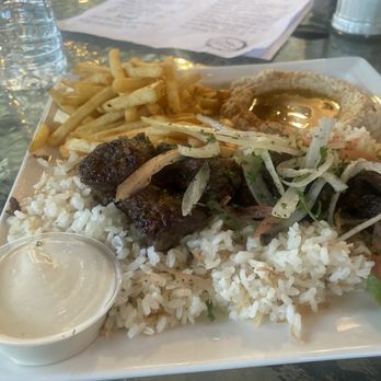 Cairo Restaurant & Cafe - Beef Kebab Entree - Hookah Bars Near Me - Anaheim, California Cairo Restaurant & Cafe - Beef Kebab Entree - Hookah Bars Near Me - Anaheim, California
