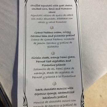 Secrets Silversands Riviera Cancun - Menu from outside gala dinner - Hotels Near Me - Cancun, ROO Secrets Silversands Riviera Cancun - Menu from outside gala dinner - Hotels Near Me - Cancun, ROO
