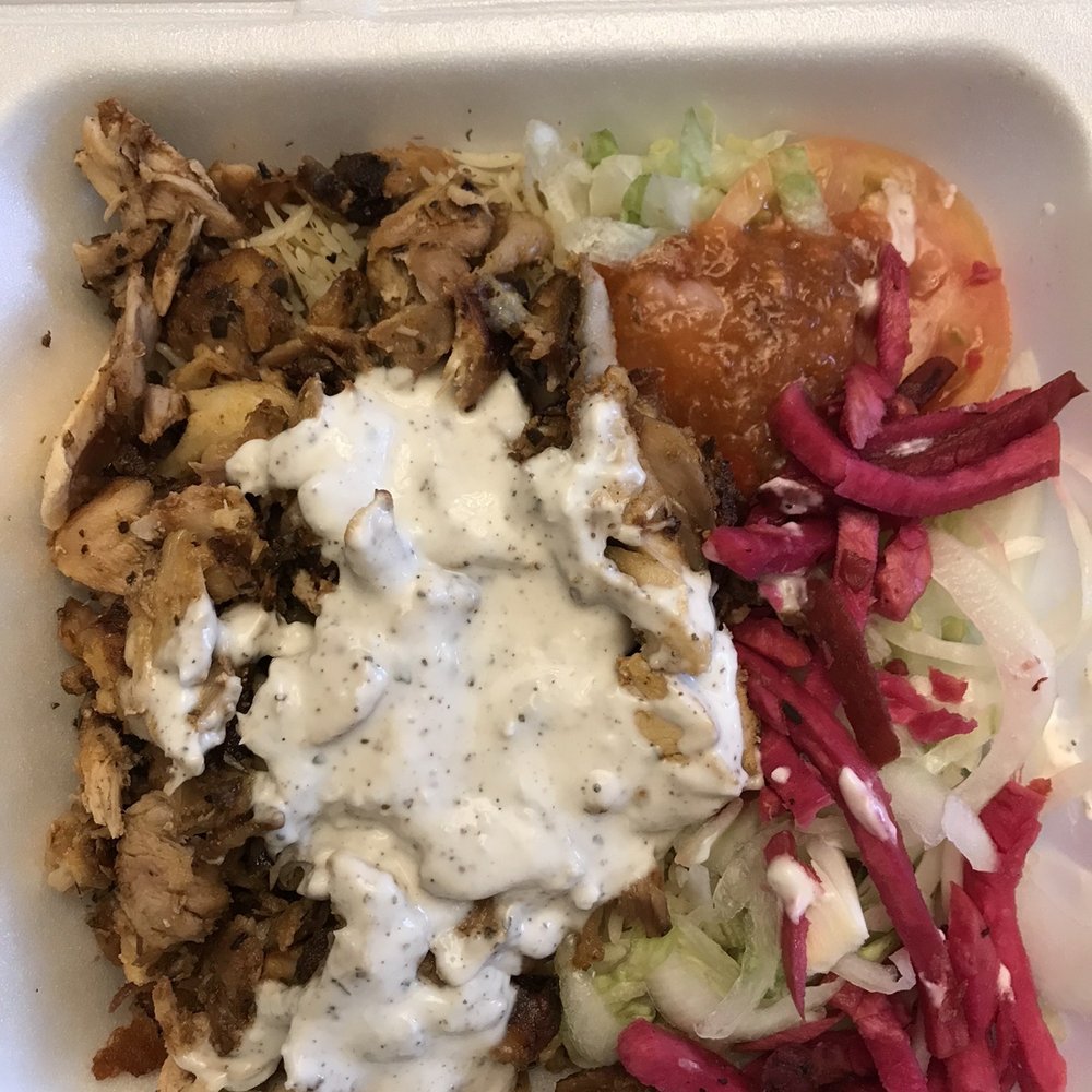 Chicken shawarma plate Chicken shawarma plate