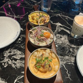 CVI.CHE 105 - Trilogía de Ceviche* - Seafood Near Me - Miami Beach, Florida CVI.CHE 105 - Trilogía de Ceviche* - Seafood Near Me - Miami Beach, Florida