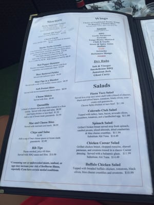 Menu photo 7 Jackson's Denver, CO