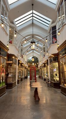 The Burlington Arcade by null