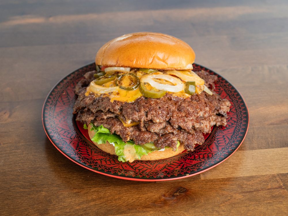 Food from Red Chill Burger & Wings