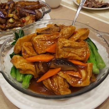 Congee Queen - Fried bean curd with vegetables - Chinese Near Me - North York, Ontario