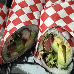 Saikou - Sushi burrito with crab and tuna