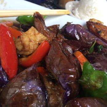 Monsoon Siam - Spicy eggplant - Thai Near Me - Charlottesville, Virginia