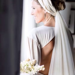 Le Voilà - Turbante para novia de Le Voilà