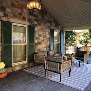 The Foxburg Inn - Front Porch - Hotels Near Me - Foxburg, Pennsylvania