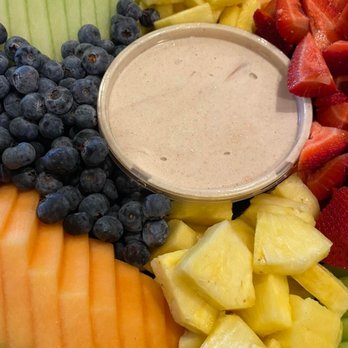 Twelve 31 Café - a platter of fruit and dip - Cafes Near Me - Concord, New Hampshire Twelve 31 Café - a platter of fruit and dip - Cafes Near Me - Concord, New Hampshire