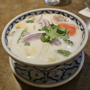 The King & I - Coconut ginger vegetable soup - Vegetarian Near Me - Rochester, New York The King & I - Coconut ginger vegetable soup - Vegetarian Near Me - Rochester, New York