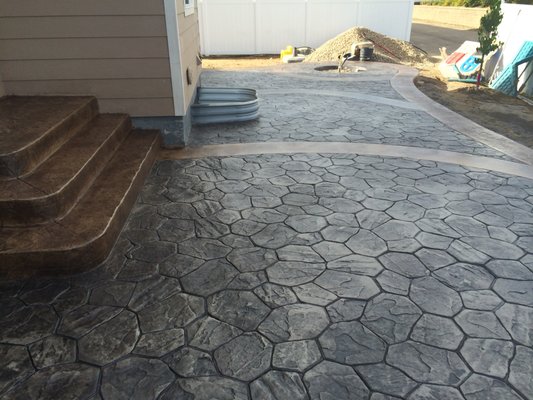 Hardscapes - This owner was looking for something other than plain ol concrete. The owner wanted something with much more curb appeal. All of our team operates at the highest caliber of workmanship, your quality is our priority! Call us today for a free estimate on the project for your dream home! Hardscapes - This owner was looking for something other than plain ol concrete. The owner wanted something with much more curb appeal. All of our team operates at the highest caliber of workmanship, your quality is our priority! Call us today for a free estimate on the project for your dream home!