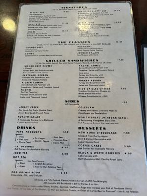 Menu photo 6 Feldmans Deli Salt Lake City, UT