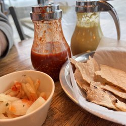 Birrieria Aguinaga - Chips and sauces