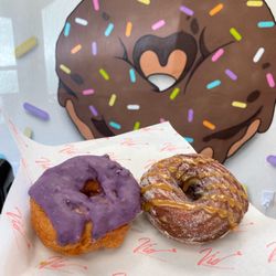 Vio Handcrafted Pastries - Ube Cake Donut & Dulce de Leche Chubby Churro