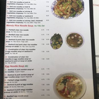 Pho Mai - Menu 9/14/2020 - Vietnamese Near Me - Whittier, California