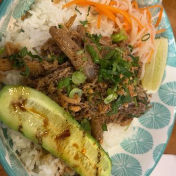 FOO BAO Asian Sliders - pulled pork bowl - Asian Fusion Near Me - Cape May, New Jersey