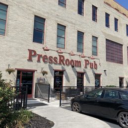 Exterior outside entrance of PressRoom Pub - Syracuse, New York Exterior outside entrance of PressRoom Pub - Syracuse, New York