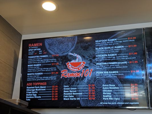 Menu photo 7 Ramen 101 Pleasanton, CA Menu photo 7 Ramen 101 Pleasanton, CA