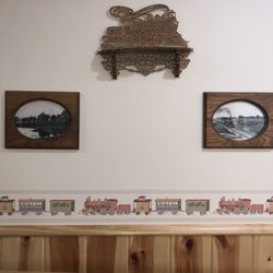 Whistle Stop Café - Train decor