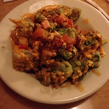 Tuna Time - California roll tempura w. Fried jalapeño and chili powder on top and spicy orange sauce - Sushi Bars Near Me - Yucaipa, California