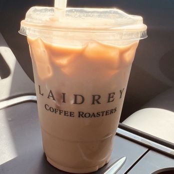 Laidrey Coffee Roasters - Iced Vanilla Latte - Coffee Roasteries Near Me - Encino, California