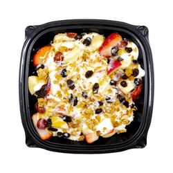 Bionico - apple, banana, strawberries, grapes, granola, raisins, coconut, honey - additional for condensed milk