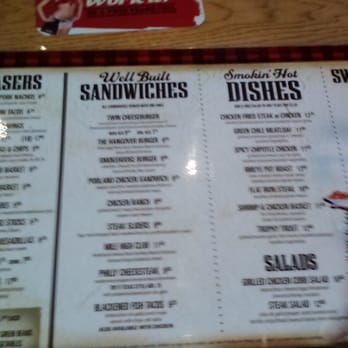 Twin Peaks - Menu - Sports Bars Near Me - El Paso, Texas