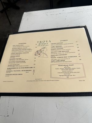 Menu photo 3 Troya San Francisco, CA