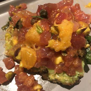 Stella Van Buren - Spicy Tuna Tartare crostini. Nothing to write home about - Italian Near Me - Milwaukee, Wisconsin Stella Van Buren - Spicy Tuna Tartare crostini. Nothing to write home about - Italian Near Me - Milwaukee, Wisconsin