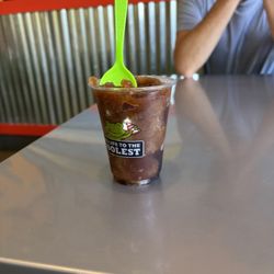Jeremiah's Italian Ice - Had chunks inside it