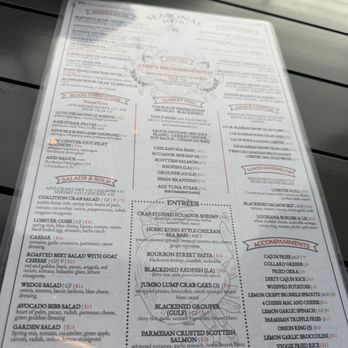Coalition Steak & Seafood - Menu - American Near Me - Alpharetta, Georgia Coalition Steak & Seafood - Menu - American Near Me - Alpharetta, Georgia