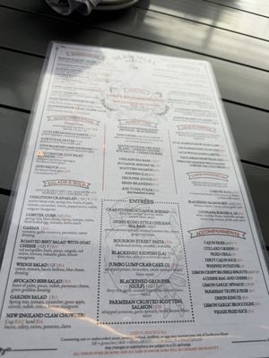 Menu photo 2 Coalition Steak & Seafood Alpharetta, GA Menu photo 2 Coalition Steak & Seafood Alpharetta, GA