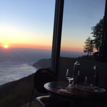 Sierra Mar - Sun setting - New American Near Me - Big Sur, California Sierra Mar - Sun setting - New American Near Me - Big Sur, California