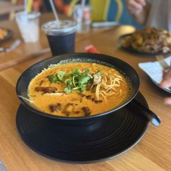 Dek Sen's By Rustic Spoon - Kao Soi Noodle Soup with chicken