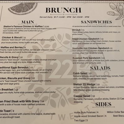 Menu photo 6 Station 22 Provo, UT