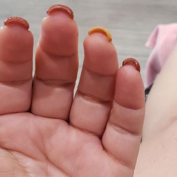 Holly Nails & Spa - You can see the ridiculous amount of oil she left on my fingers. - Nail Salons Near Me - Riverside, California Holly Nails & Spa - You can see the ridiculous amount of oil she left on my fingers. - Nail Salons Near Me - Riverside, California