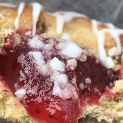 Herb's Bakery - Strawberry Danish Sweet Roll