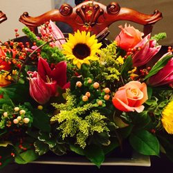 Chevy Chase Florist - Beautiful custom centerpiece I ordered for family
