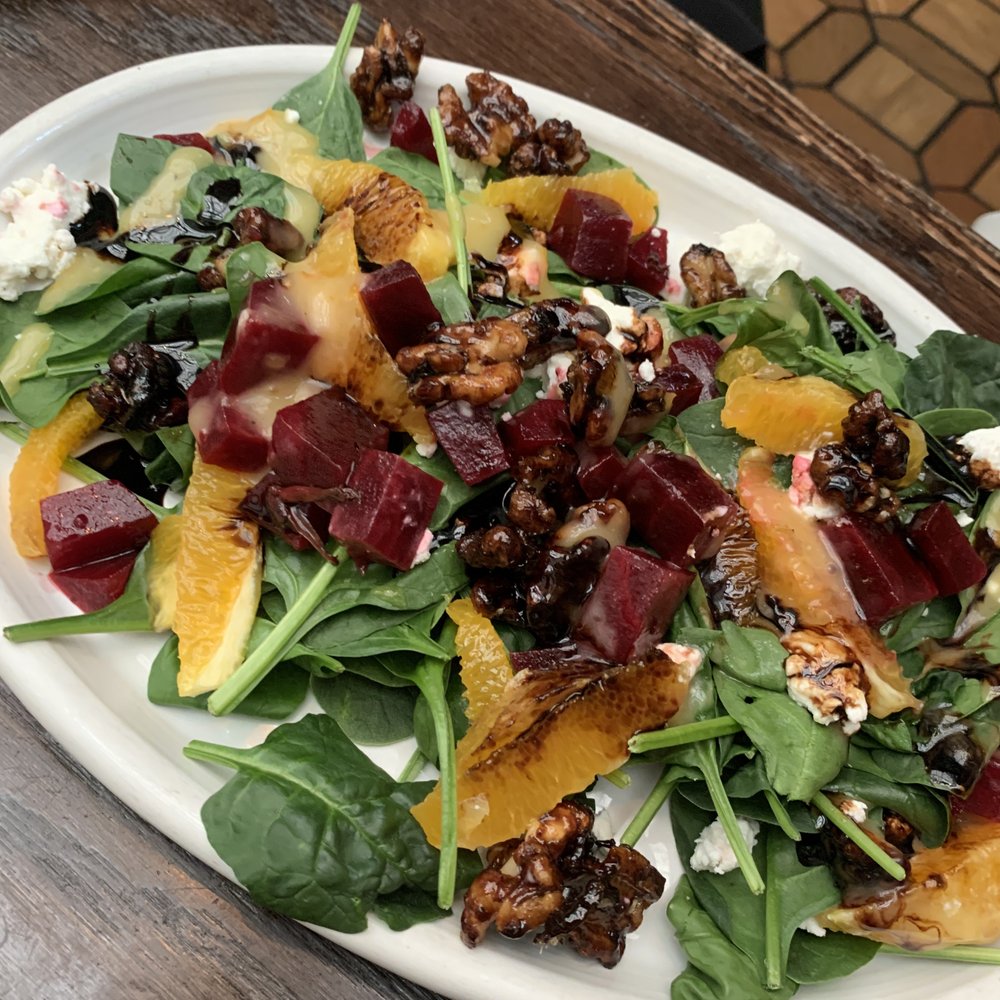 Hecks - Orange & Beet salad - Breakfast & Brunch Near Me - Cleveland, Ohio Hecks - Orange & Beet salad - Breakfast & Brunch Near Me - Cleveland, Ohio