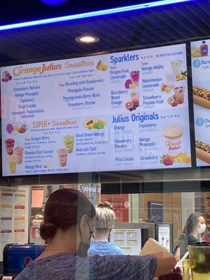 Menu photo 1 Orange Julius Langley, BC