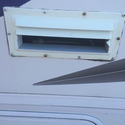 Broken vent cover