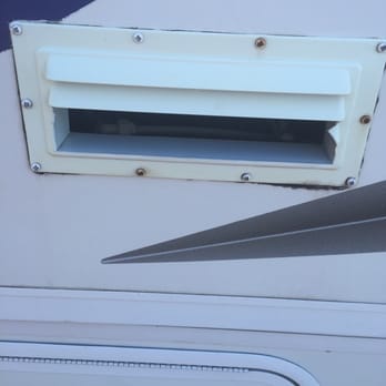 Blue Beacon Truck Wash - Broken vent cover - Car Wash Near Me - Florence, South Carolina